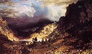 A Storm in the Rocky Mountains, Mr. Rosalie Albert Bierstadt